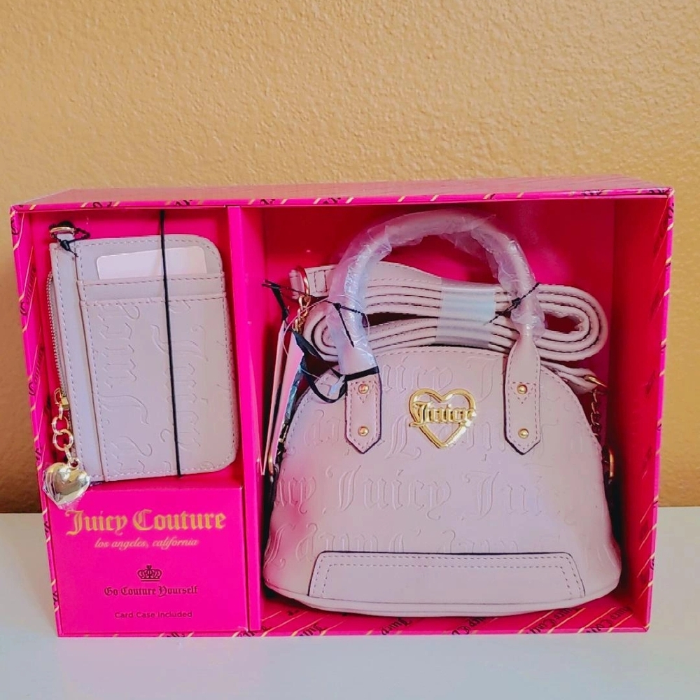 Juicy Couture Pink Mini Bag Structured Design